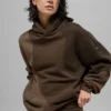 Sudadera con capucha «Make Waves» — Tonalidad espresso