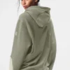 Sudadera con capucha «Make Waves» - Tonalidad piedra caliza