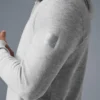 Sudadera con capucha Micro Waffle Fast Break - Gris jaspeado deportivo
