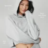 Sudadera con capucha Muse - Gris jaspeado deportivo