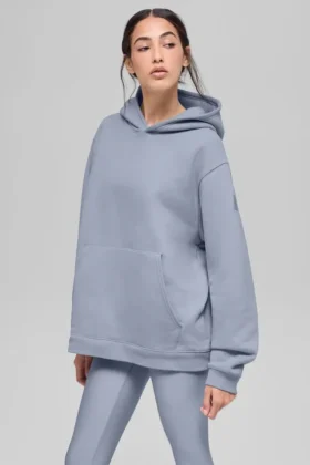 Sudadera con capucha Renown de tejido grueso - Winter Frost