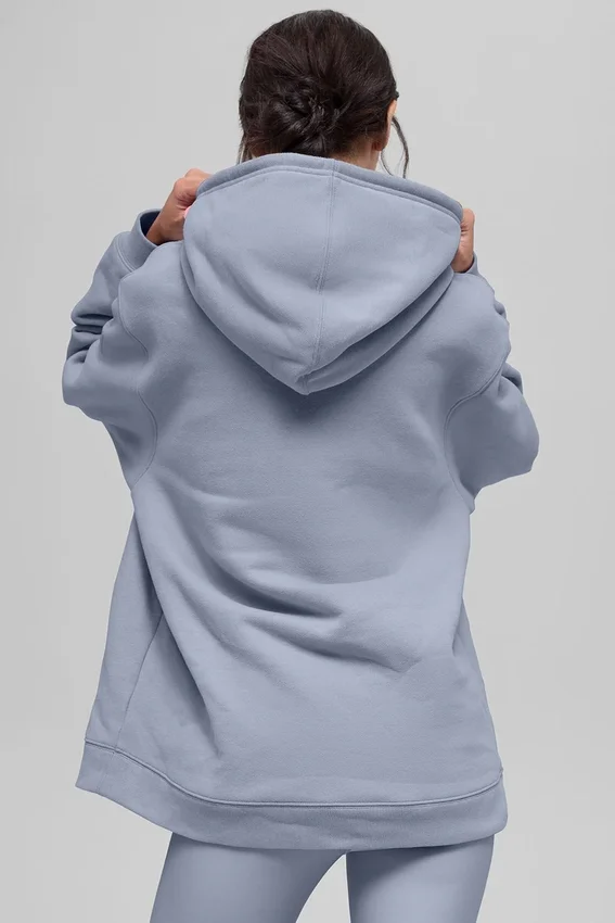 Sudadera con capucha Renown de tejido grueso - Winter Frost