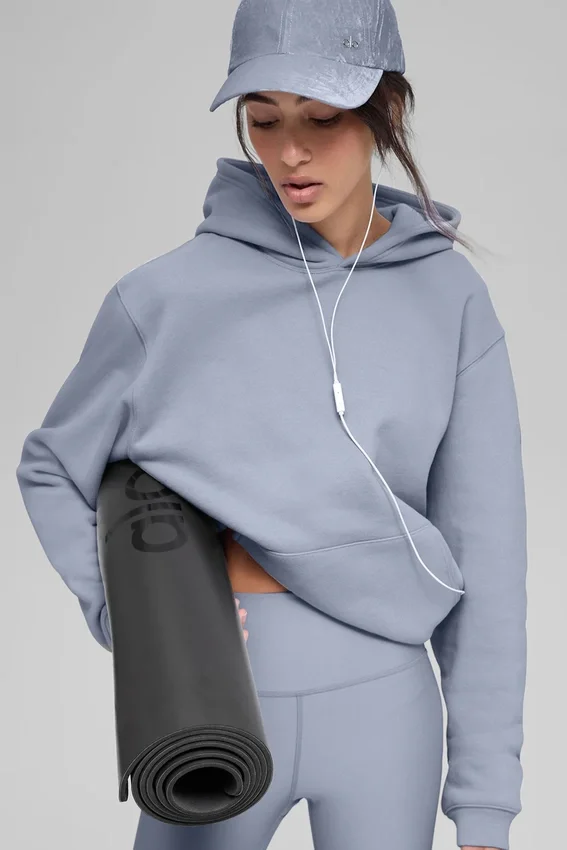 Sudadera con capucha Renown de tejido grueso - Winter Frost