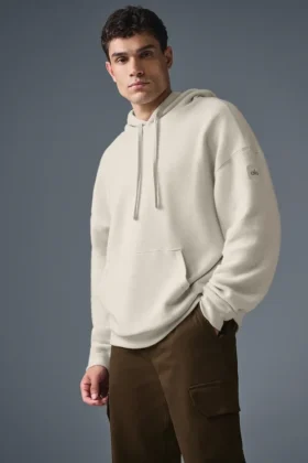 Sudadera con capucha Triumph Restore - Blanco hueso