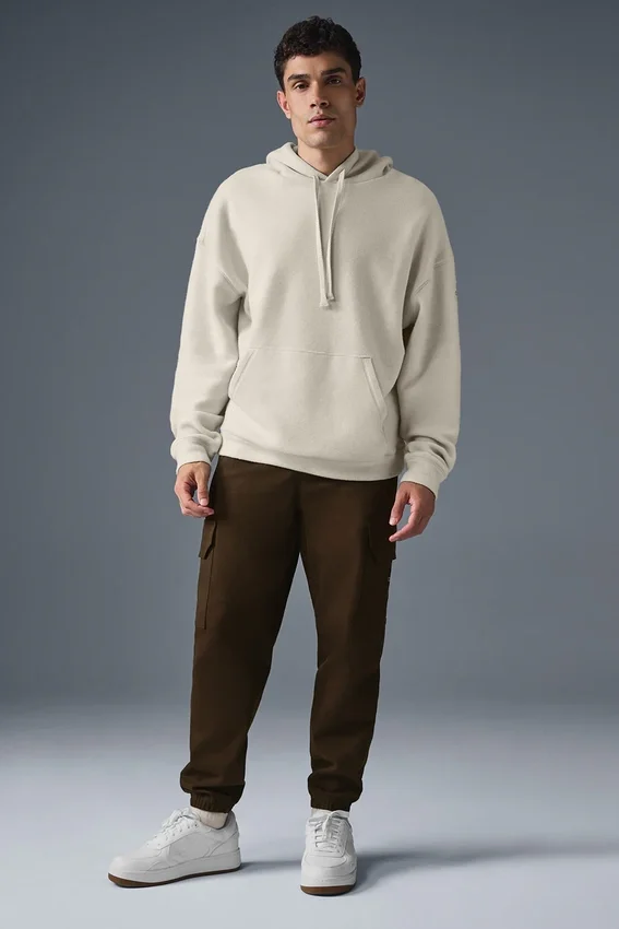 Sudadera con capucha Triumph Restore - Blanco hueso