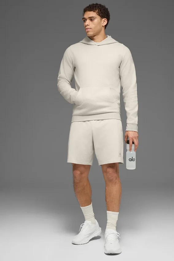 Sudadera con capucha Waffle Lounge - Bone