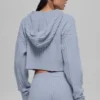 Sudadera con capucha «Winter Bliss» de punto trenzado - Winter Frost