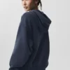 Sudadera con capucha y cremallera completa Accolade - Azul marino