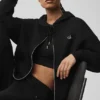 Sudadera con capucha y cremallera completa Accolade - Negro