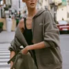Sudadera con capucha y cremallera completa Accolade - Olive Tree