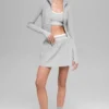 Sudadera con capucha y cremallera completa «Sway» - Gris jaspeado deportivo