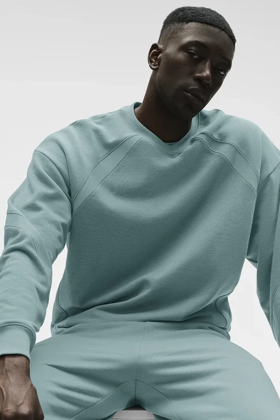 Sudadera de cuello redondo Field - Desert Sage