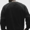 Sudadera de cuello redondo Field — Negro