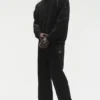 Sudadera de cuello redondo Field — Negro
