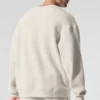 Sudadera de cuello redondo Triumph Restore - Color hueso