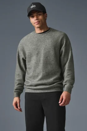 Sudadera de cuello redondo Triumph Restore - Gris triblend