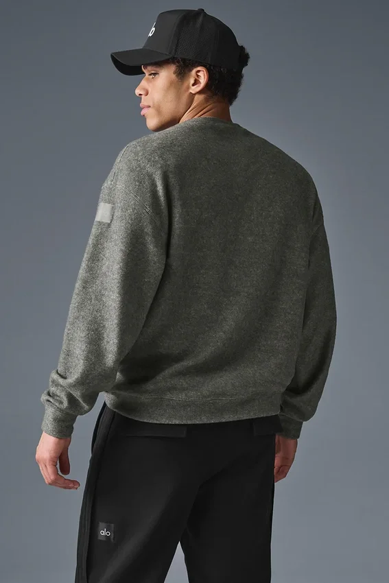 Sudadera de cuello redondo Triumph Restore - Gris triblend