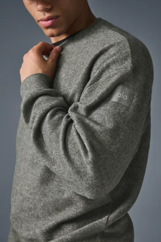 Sudadera de cuello redondo Triumph Restore - Gris triblend