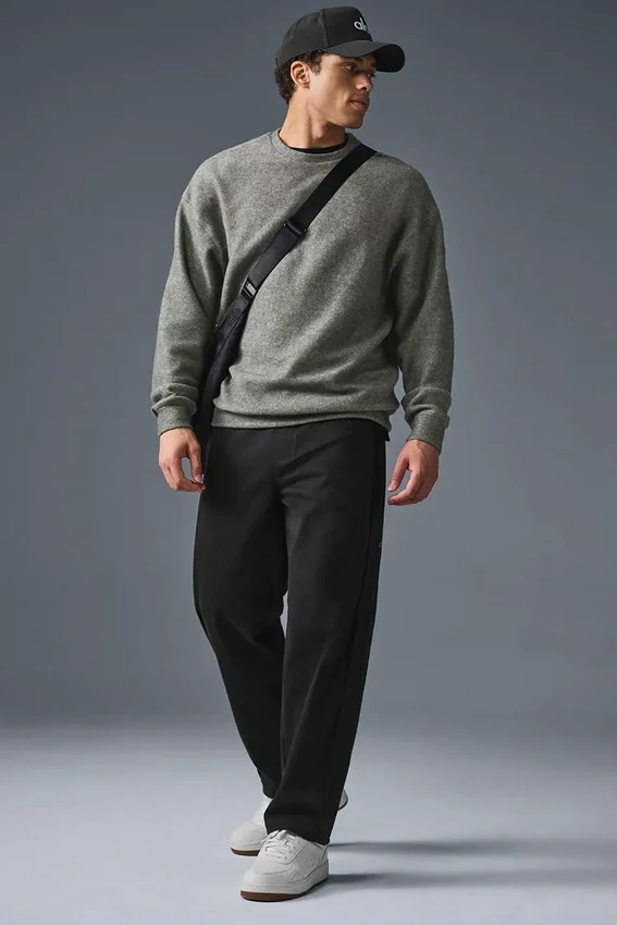 Sudadera de cuello redondo Triumph Restore - Gris triblend