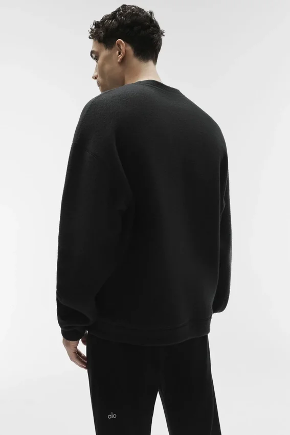 Sudadera de cuello redondo Triumph Restore - Negro