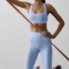 High-Waist Airlift Airlift Legging 7/8 - Azul Provenza claro