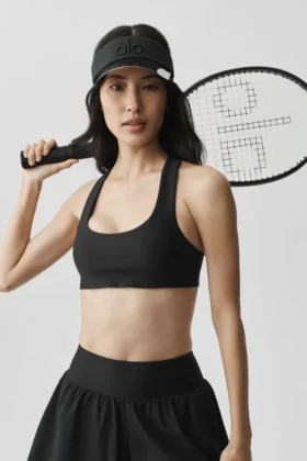 Sujetador Airlift Advantage con espalda nadadora – Negro