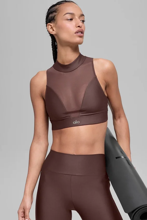 Sujetador Airlift Mesh Infatuation - Brownstone