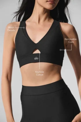 Sujetador Airlift Mesh Just Right – Negro