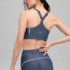 Sujetador «Airlift Suit up» - Azul piedra/Blanco