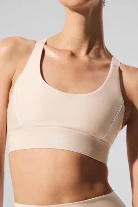 Sujetador Airlift Suit Up – Macadamia/Blanco
