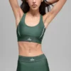 Sujetador «Airlift Suit up» - Verde trébol/Blanco