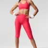 Sujetador Airlift Super Sleek Contrast - Rojo caramelo/Blanco