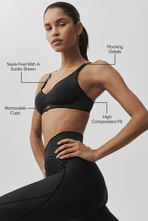 Sujetador Airlift Top-Notch - Negro