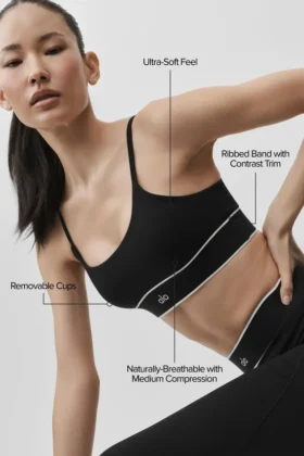 Sujetador Alo Softsculpt Amp It up – Negro