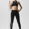 Alo Softsculpt High-Waist 7/8 Superset Leggings - Negro