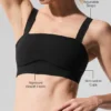 Sujetador Alosoft «Serve It Up» — Negro