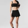 Sujetador Alosoft «Serve It Up» — Negro
