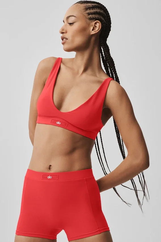 Sujetador Alosoft Sincere - Rojo brillante