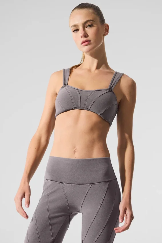 Sujetador Alosoft Sunray lavado — Lavado gris frío