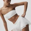 Sujetador bandeau Airbrush - Blanco