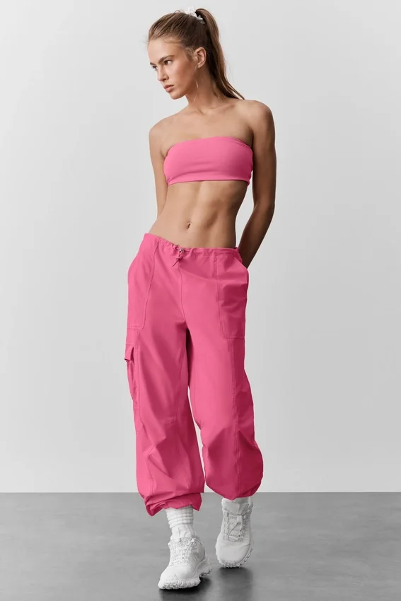 Sujetador bandeau Airbrush - Rosa Paraíso