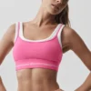 Sujetador «Better Together» de Airbrush - Rosa «Paradise»/Blanco