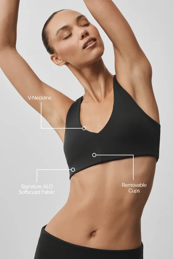 Sujetador básico Alo Softsculpt - Negro