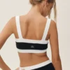 Sujetador «Cotton Cashmere Capri Dream» — Negro/Blanco