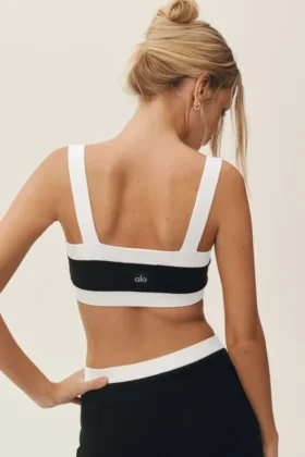Sujetador «Cotton Cashmere Capri Dream» — Negro/Blanco