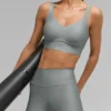 Sujetador de alto impacto Airlift Endurance - Gris lunar