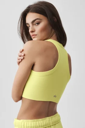 Sujetador de cuello alto Seamless Delight – Sunshine