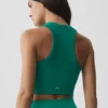 Sujetador «Delight» de modal sin costuras, con cuello alto y tejido acanalado - Emerald Isle
