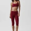 Sujetador halter Alo Softsculpt «Feel the Heat» - Rojo «Summer Romance»