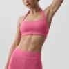 Sujetador halter «Feel the Heat» de Alo Softsculpt - Rosa paraíso